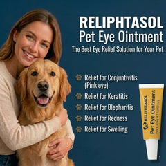 RELIPHTASOL multi-species use suitable for dogs, cats, horses, and livestock.