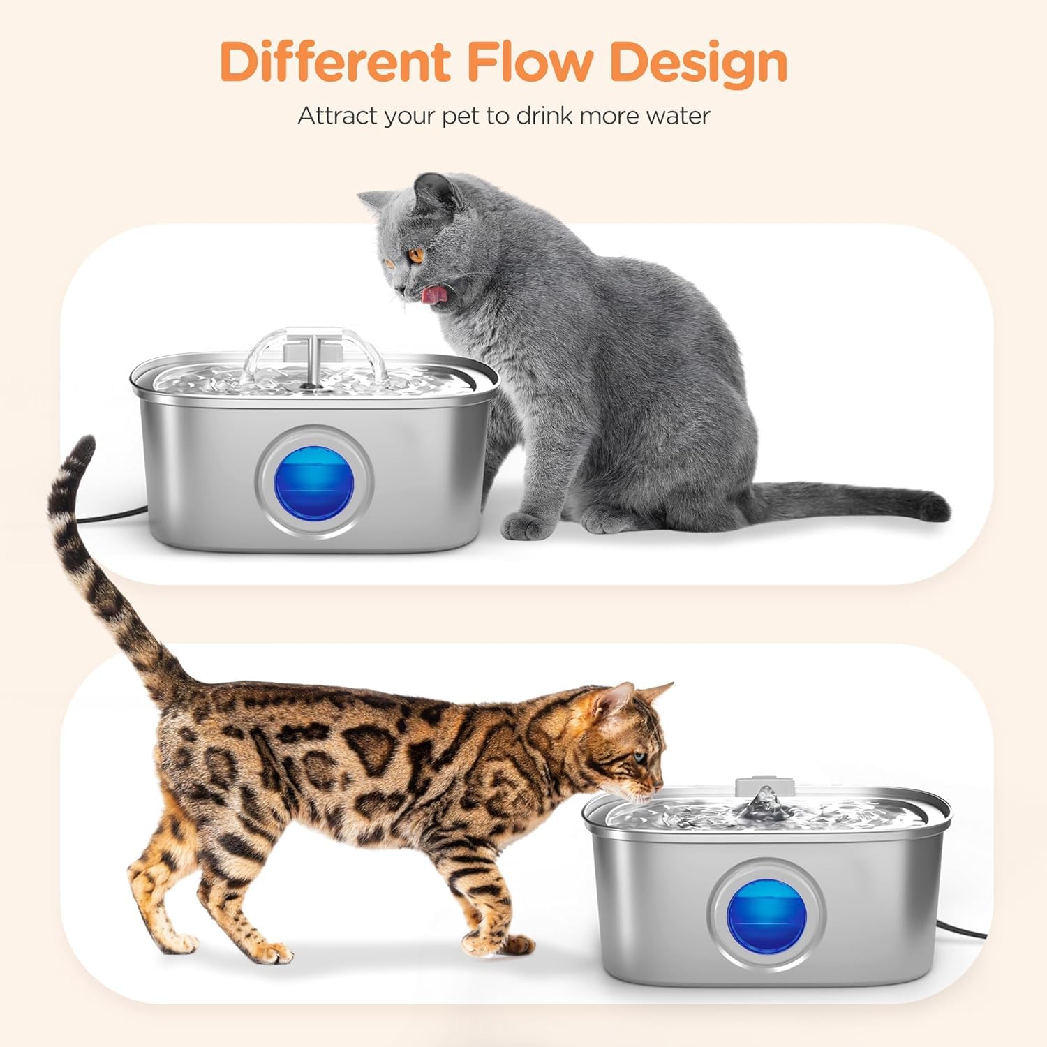 Rellaty quadruple filtration reduces odors while purifying water for pets