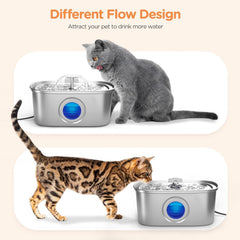 Rellaty quadruple filtration reduces odors while purifying water for pets