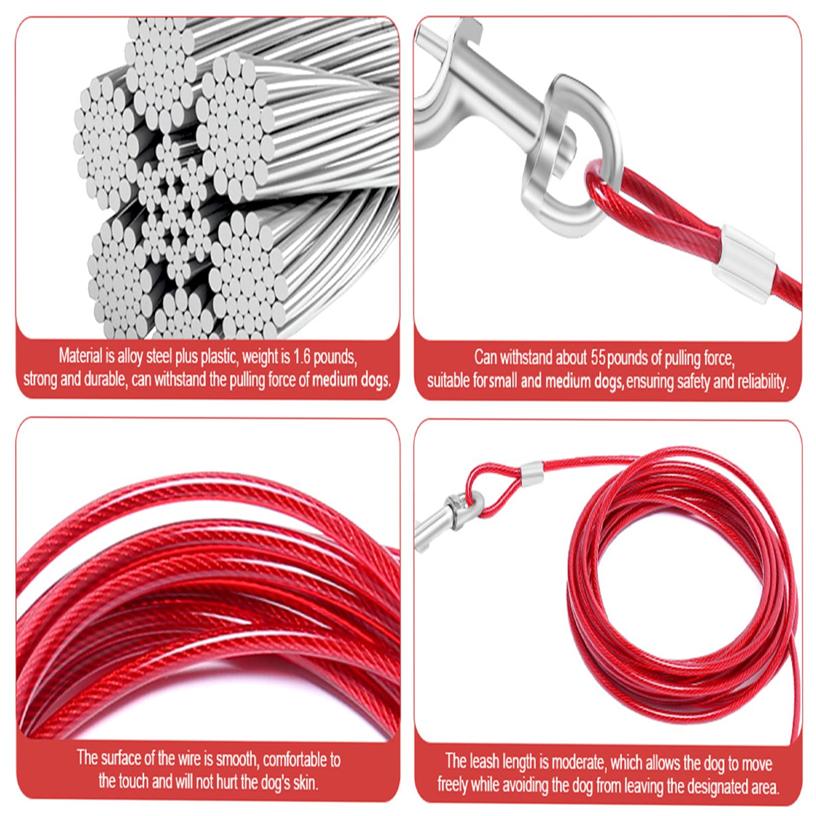 Relux ergonomic ABS-handle stake designed for quick installation