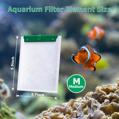 Renami medium cartridge compatible with Tetrra Whisper IQ10 and PF10 for reliable filtration.