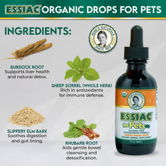 Rene's Naturals Essiac for Pets graduated-doser — pre-measured drops simplify giving.