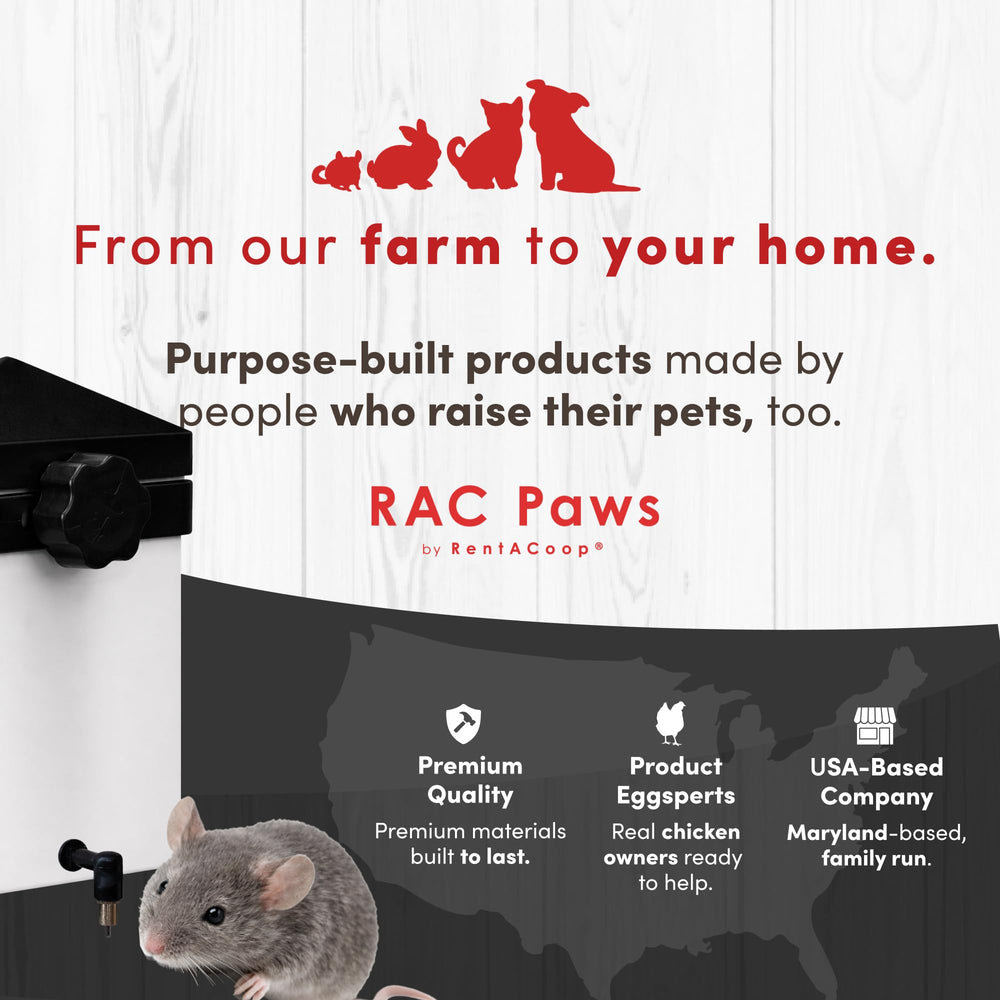 RentACoop complete waterer kit includes everything in the box.