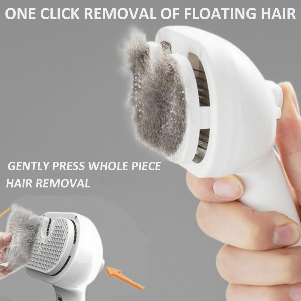 ReNu Dog Brush in tub setup illustrating bath-time pet care routine.