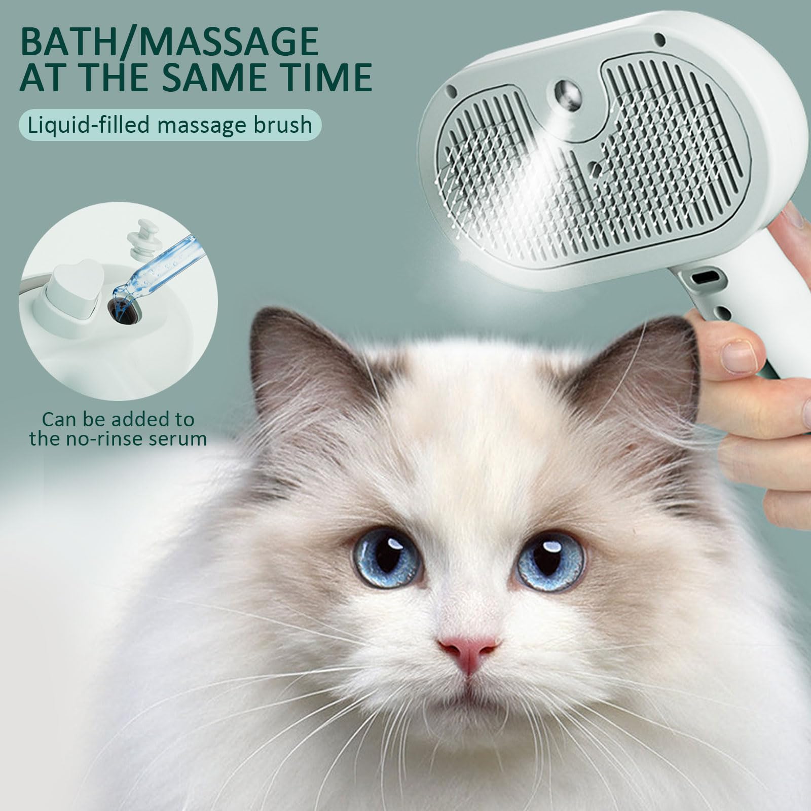 ReNu Dog Brush quiet operation under 25 dB for calm sessions