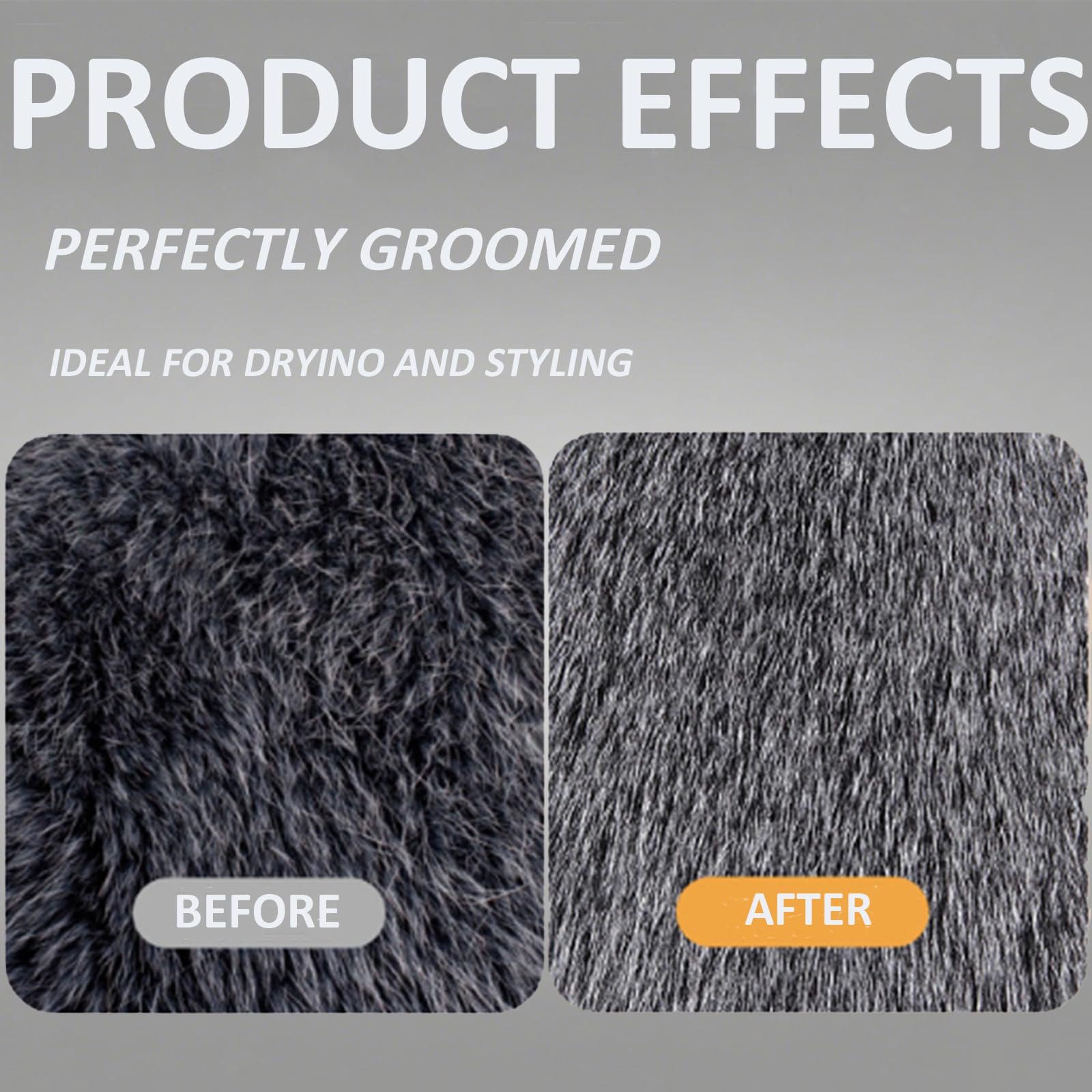 Renu Dog Brush water-friendly tool for wet or dry use.