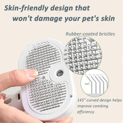 ReNu Dog Brush Water Tank Use shows flexible setup with water or liquid.