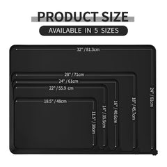 Reopet non-slip bowl-tray mat prevents bowls from sliding.