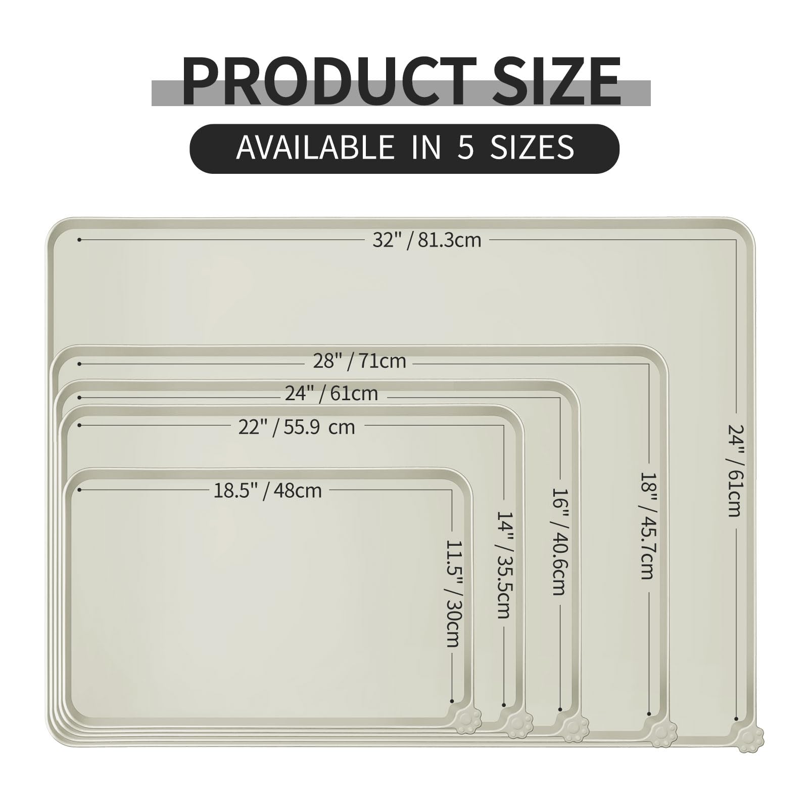 Reopet non-slip silicone mat stabilizes bowls on slippery surfaces.