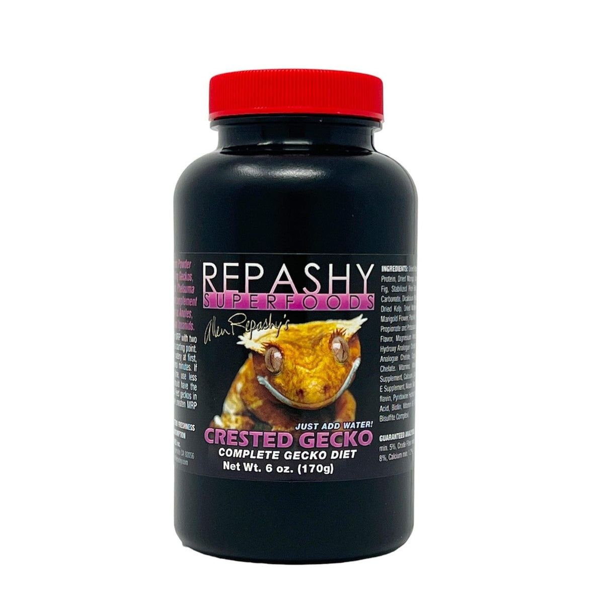 Repashy Crested Gecko Diet Banana in bowl for daily gecko nutrition.