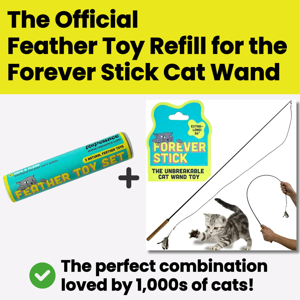 Repounce forever-stick-compatibility supports quick attachment to compatible wands.
