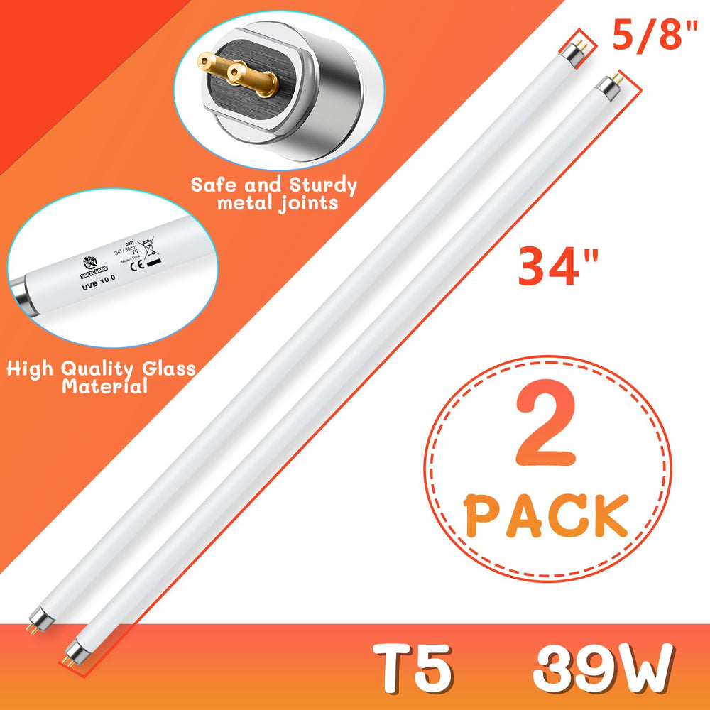 REPTI HOME UVB UVA lights promote vitamin absorption without complexity.