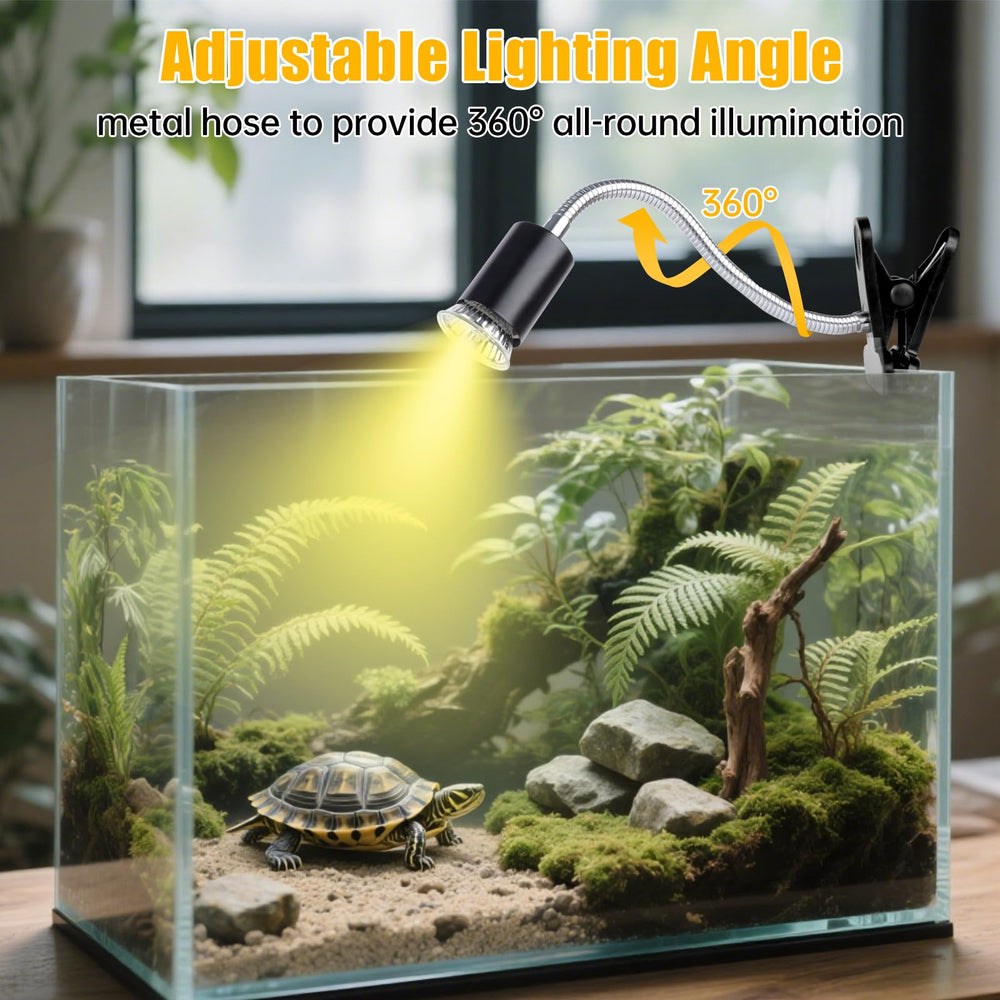 REPTI HOME cycle timer activates lights automatically each day