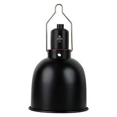 REPTI HOME reptile light fixture with deep dome enhances basking heat and UVA/UVB output