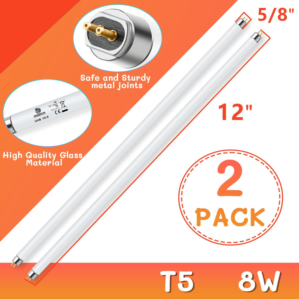 REPTI HOME stable UVB UVA output supports consistent enclosure lighting.
