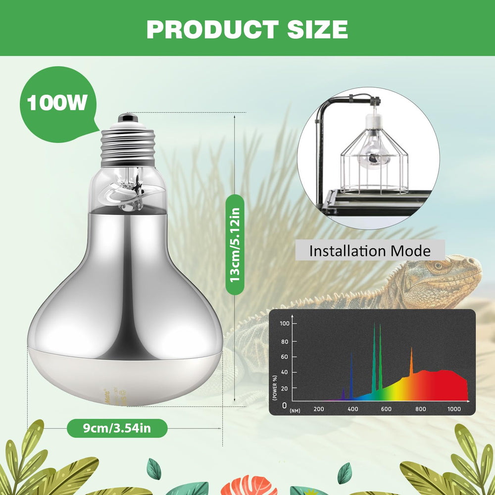 REPTI MATE turtle terrarium warmth for activity and resting comfort