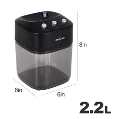 REPTI ZOO 2.2L starter mister timer function enabling scheduled spraying.