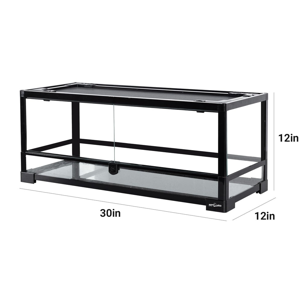 REPTI ZOO top-screen ventilation supports airflow and UVB exposure