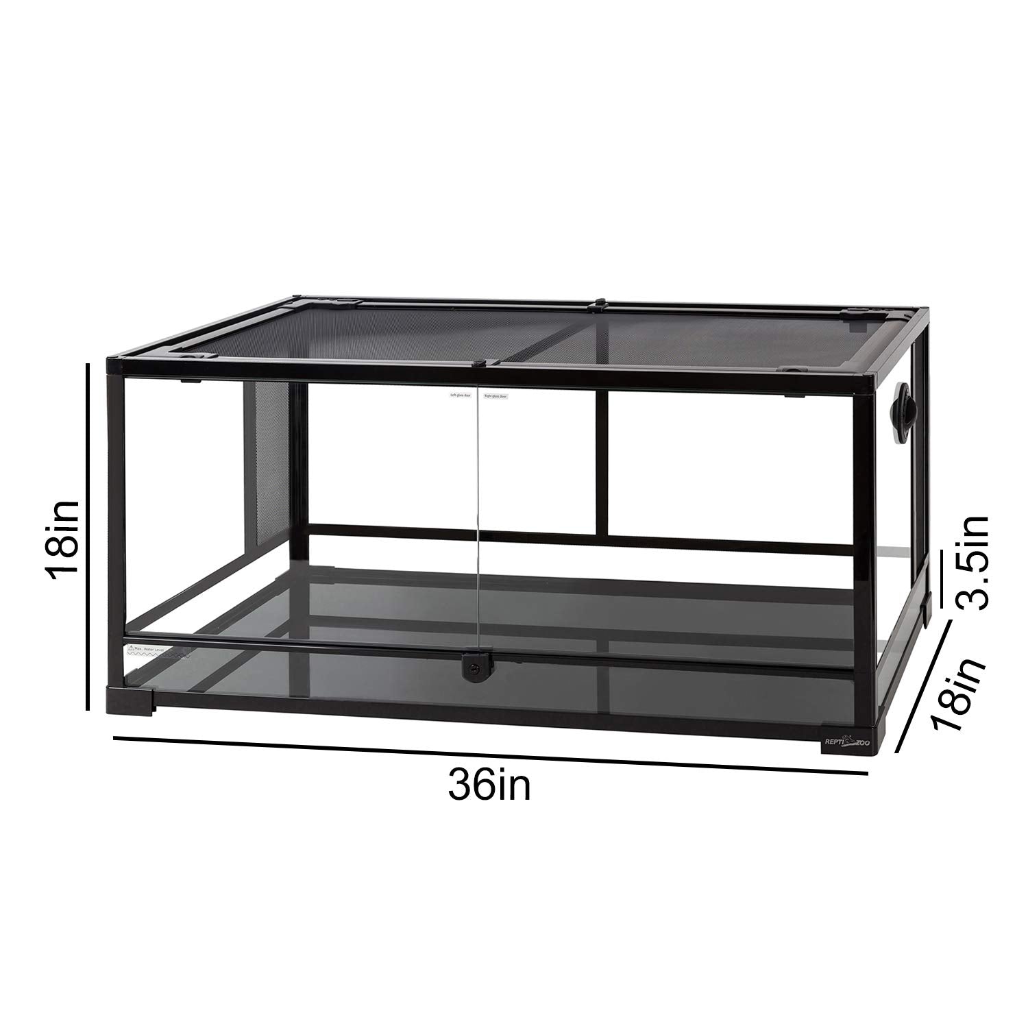 REPTI ZOO knock-down design for quick setup and portability