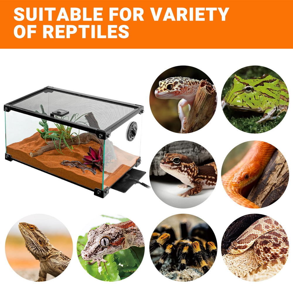 REPTI ZOO 12W pad compact energy efficient heating for small enclosures