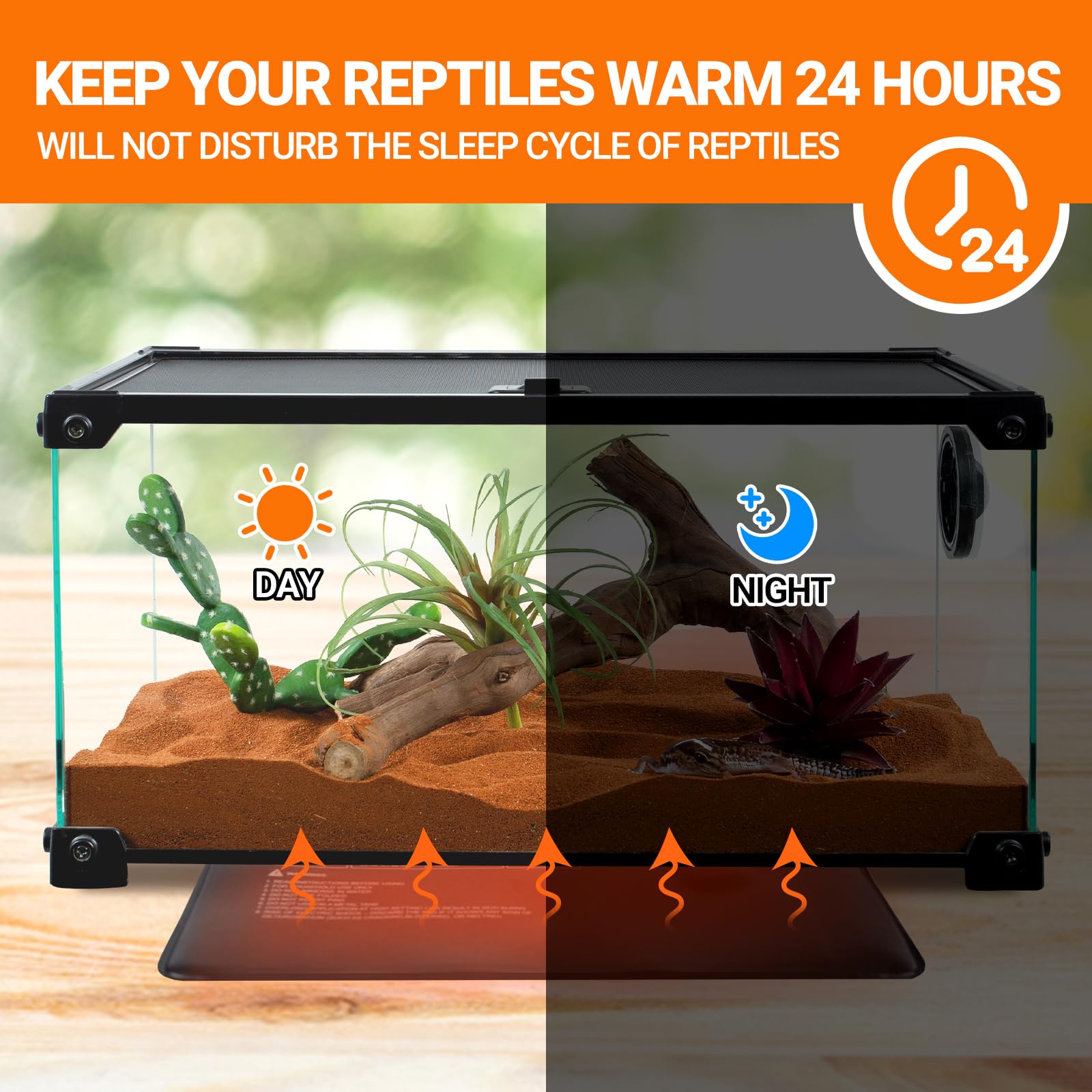 REPTI ZOO heat pad for seed germination use in greenhouses