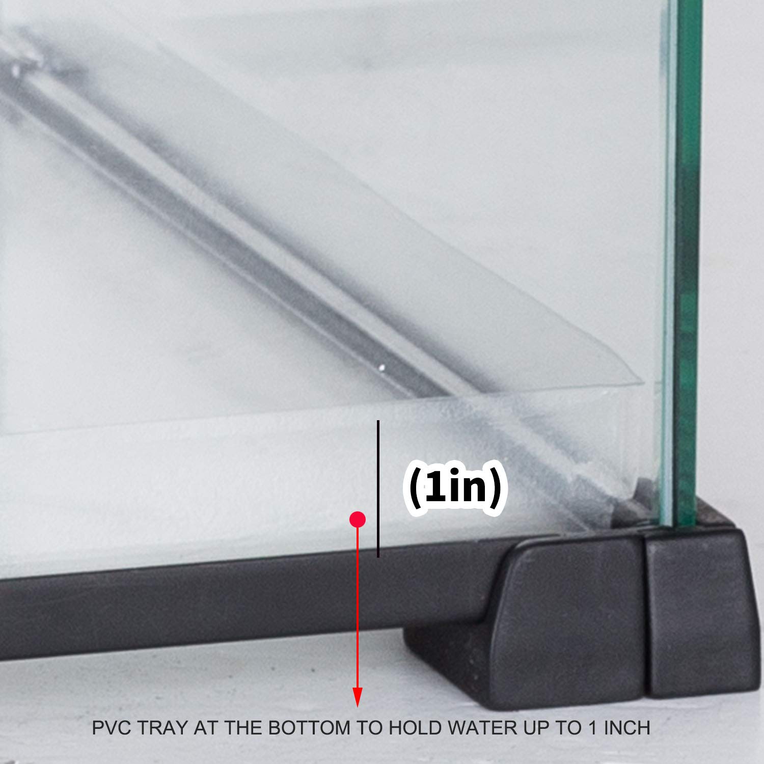 REPTI ZOO anti-escape lid with security buckle for safe enclosure
