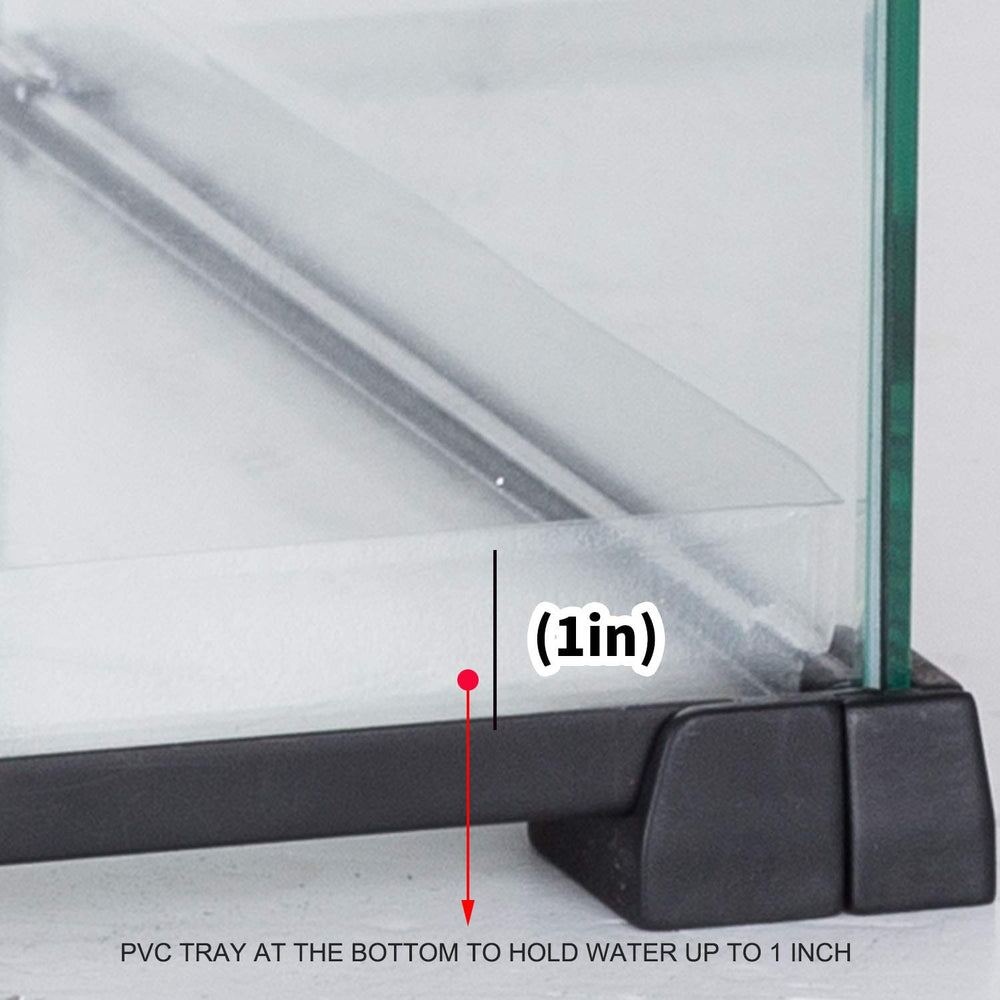 REPTI ZOO anti-escape lid with security buckle for safe enclosure
