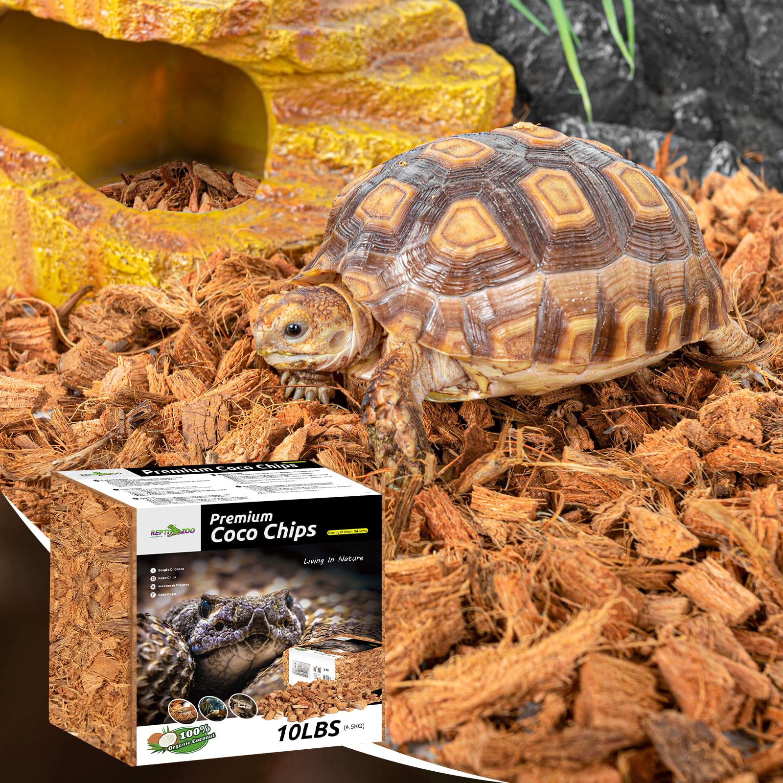 REPTI ZOO expert-substrate reflects years of reptile expertise.