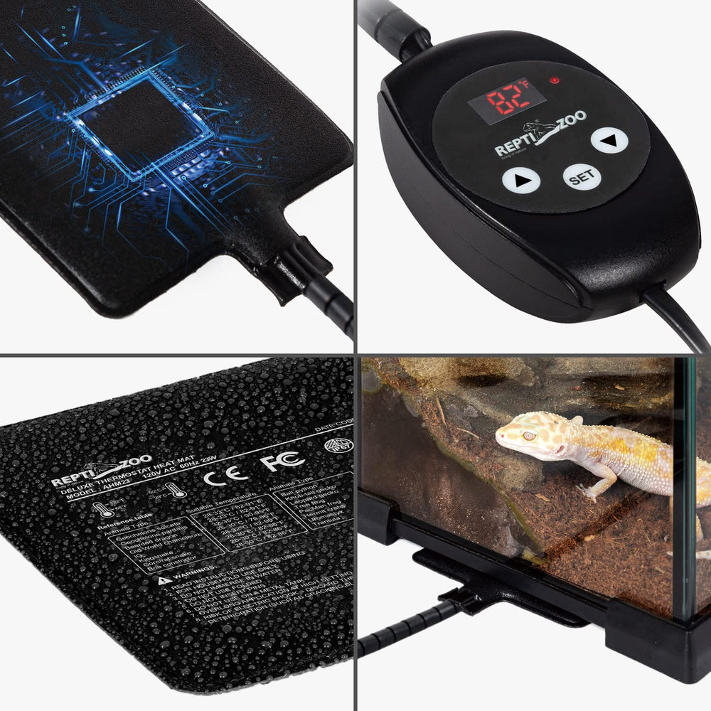 REPTI ZOO carbon film heating material for fast, even heat