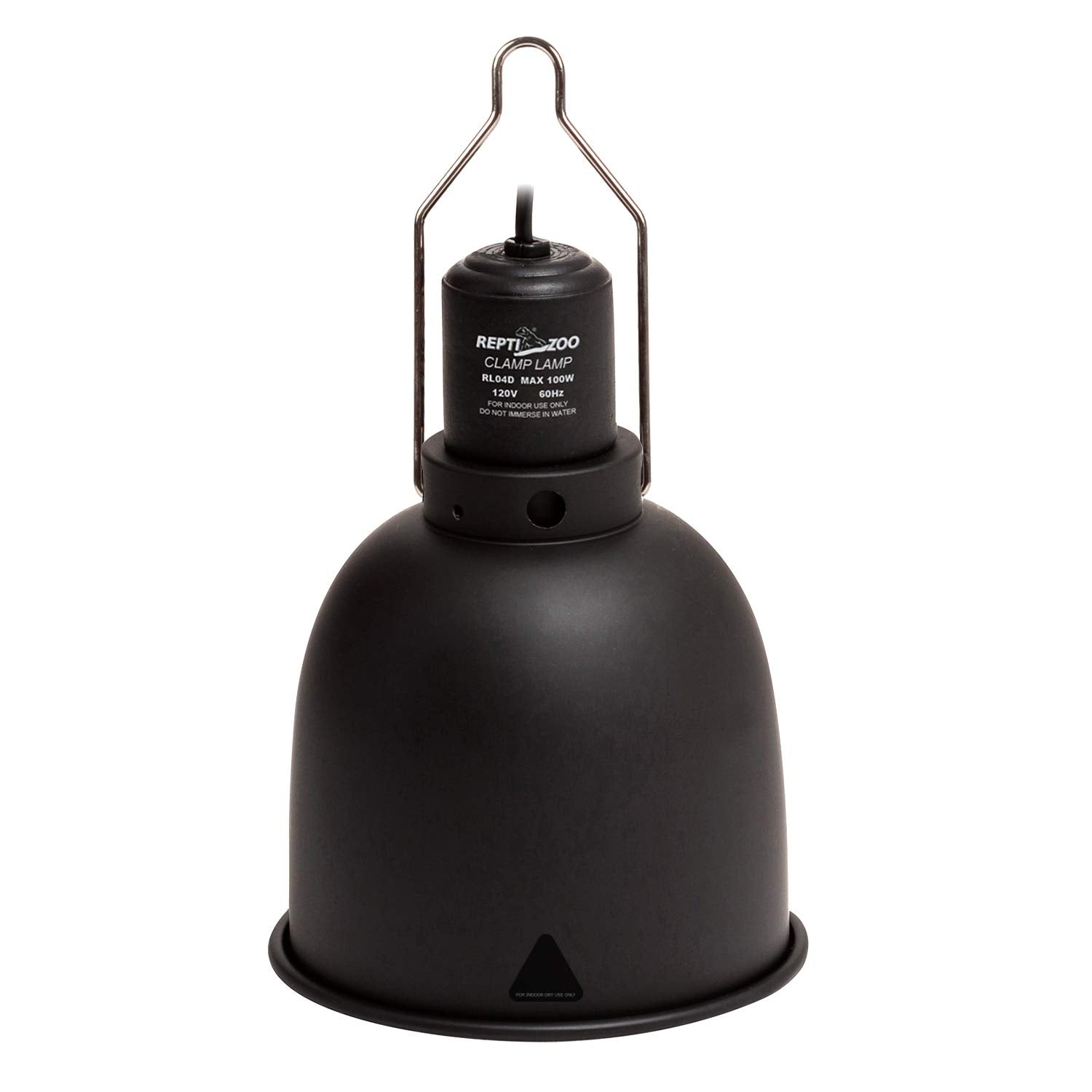 REPTI ZOO deep dome lamp cap closeup for precise reptile lighting