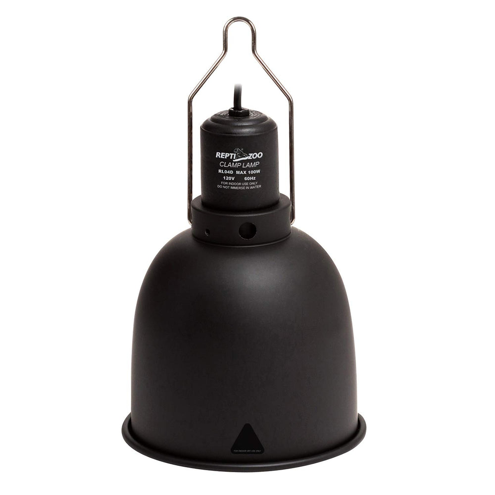 REPTI ZOO deep dome lamp cap closeup for precise reptile lighting