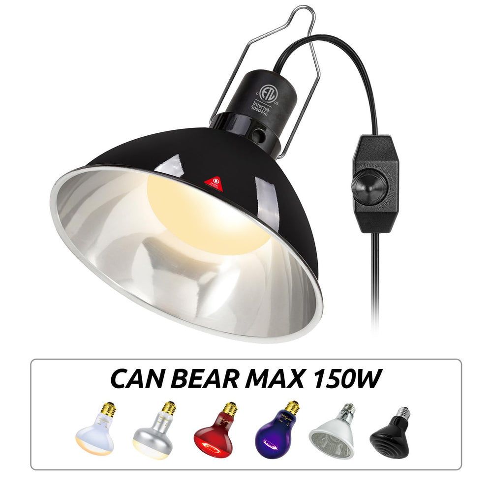 REPTI ZOO dimmable brightness enables precise day-night transitions.