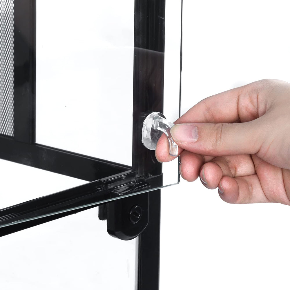 REPTI ZOO Flat-pack packaging protects during shipping.