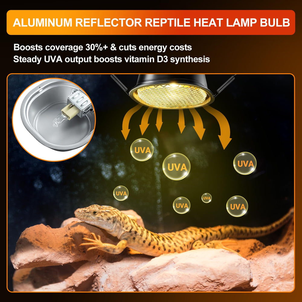 REPTI ZOO G9 vented aluminum casing maintains stable temps without overheating.