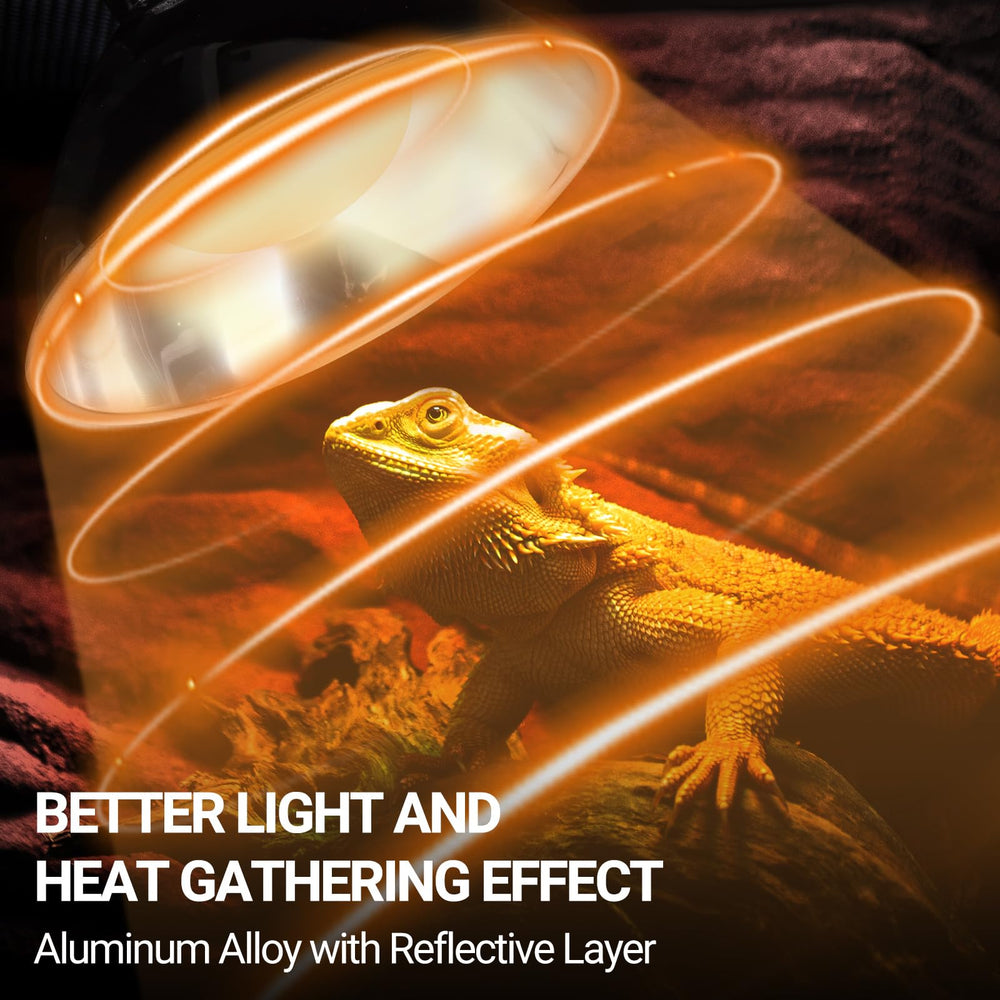 REPTI ZOO top vent design promotes heat dissipation and safety.