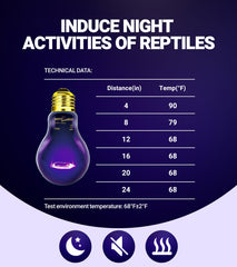 REPTI ZOO moonlight-style glow supports natural reptile rest