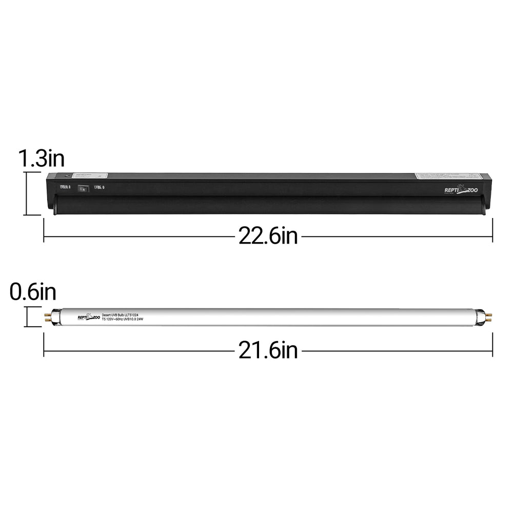 REPTI ZOO versatile mounting for wood enclosures, terrariums, or cages.