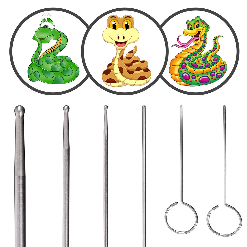 Durable surgical-grade probes designed for reptile handling by REPTI ZOO