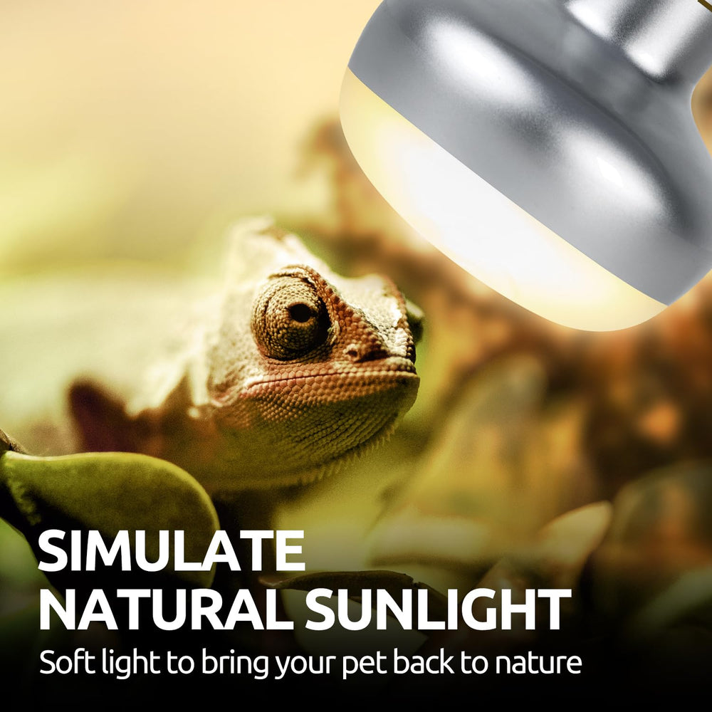 REPTI ZOO quiet operation lamp runs without buzzing or flicker.