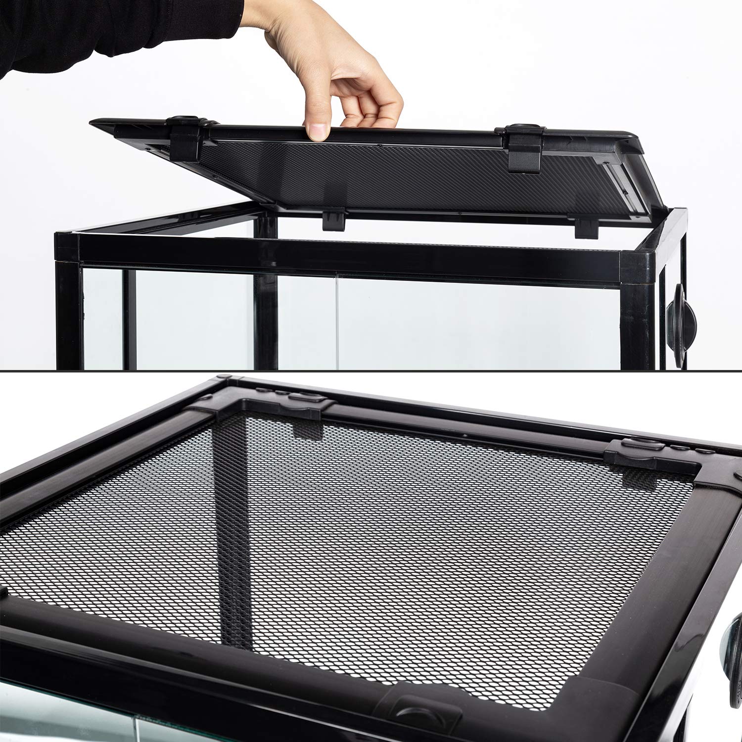 REPTI ZOO raised bottom frame fits a substrate heater