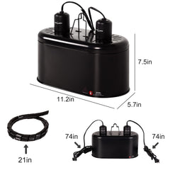REPTI ZOO separate-switch lamps enable independent lighting settings