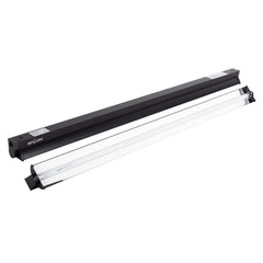 REPTI ZOO T5 HO UVB Lighting Kit front view with desert 10.0 lamp for reptile activity