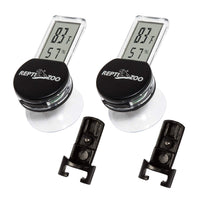 REPTI ZOO thermometer hygrometer front view for accurate terrarium climate monitoring.