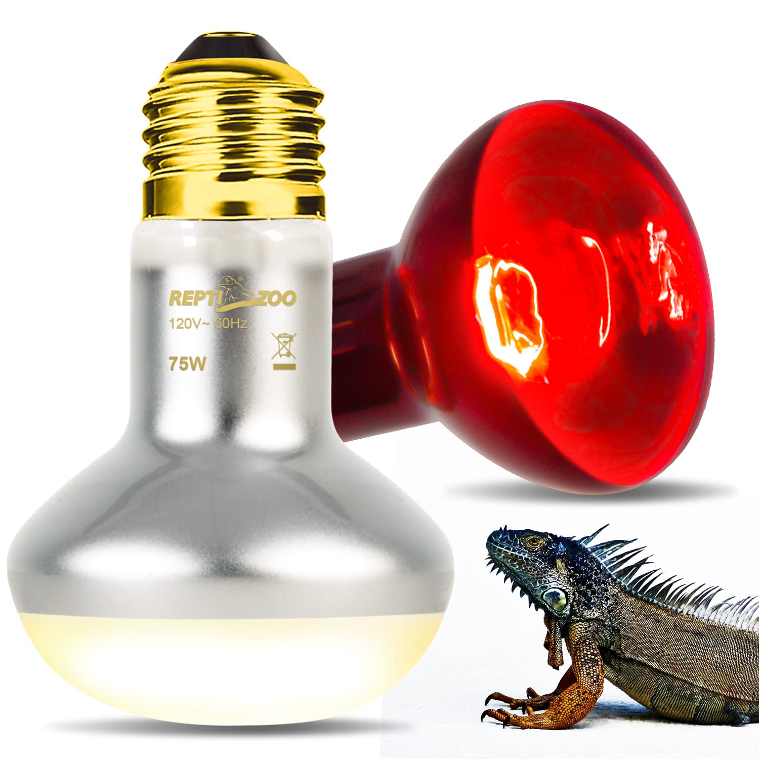 REPTI ZOO two-bulb combo pack simplifies habitat setup.