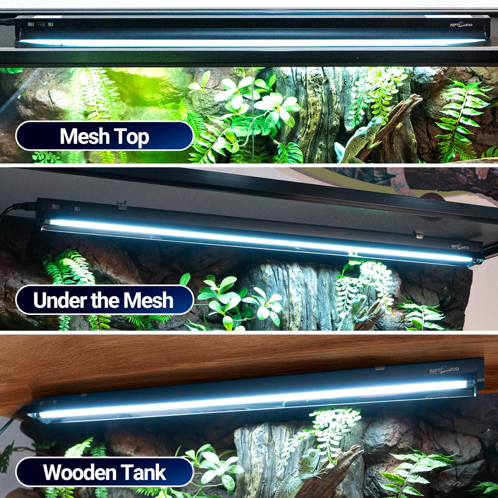 REPTI ZOO affordable UVB kit for 34 inch enclosures