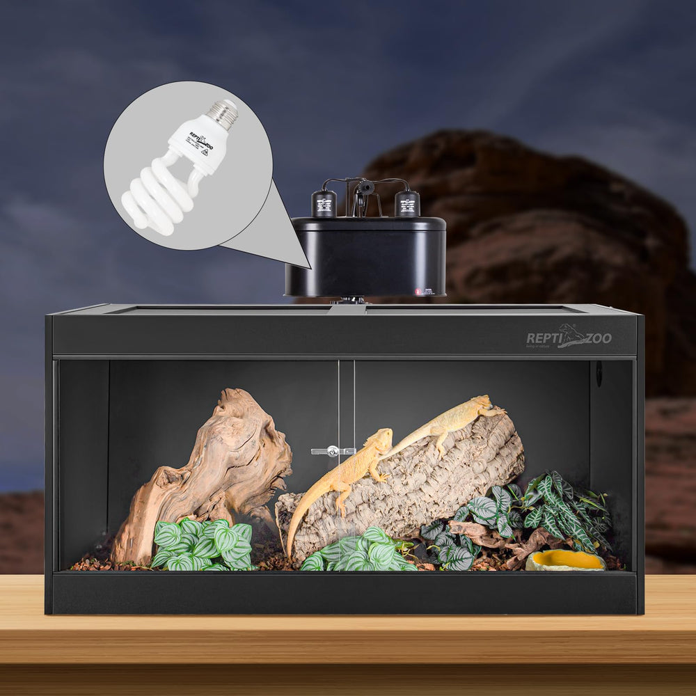 2-bulb bundle supports consistent UVB exposure for thriving habitats.