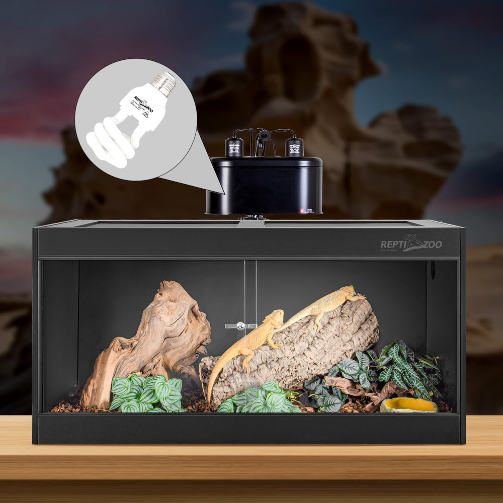 REPTI ZOO UVB light energy-efficient operation reduces electricity use.