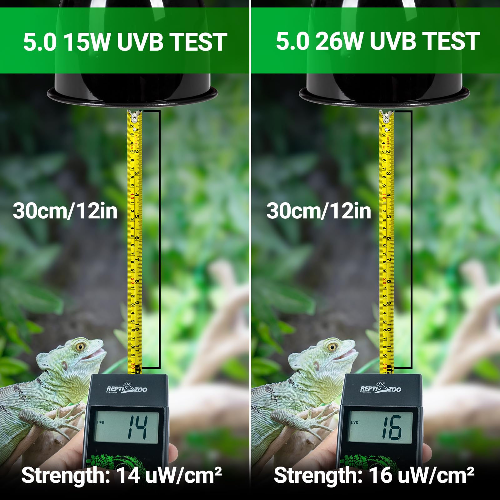 REPTI ZOO long-lasting 10000h bulbs reduce replacement needs