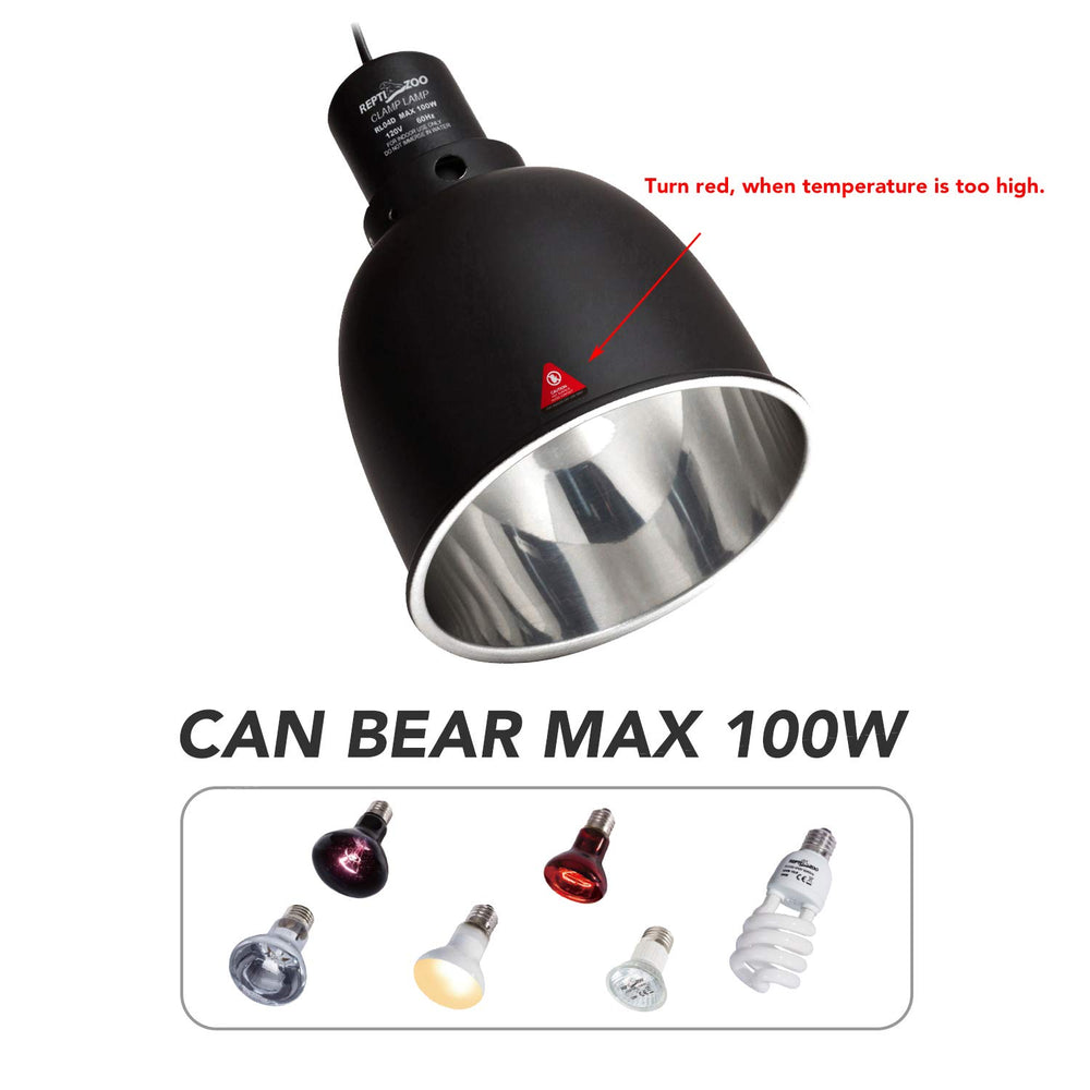 REPTI ZOO uvb-uv-a compatible lamps suit daylight and heat needs