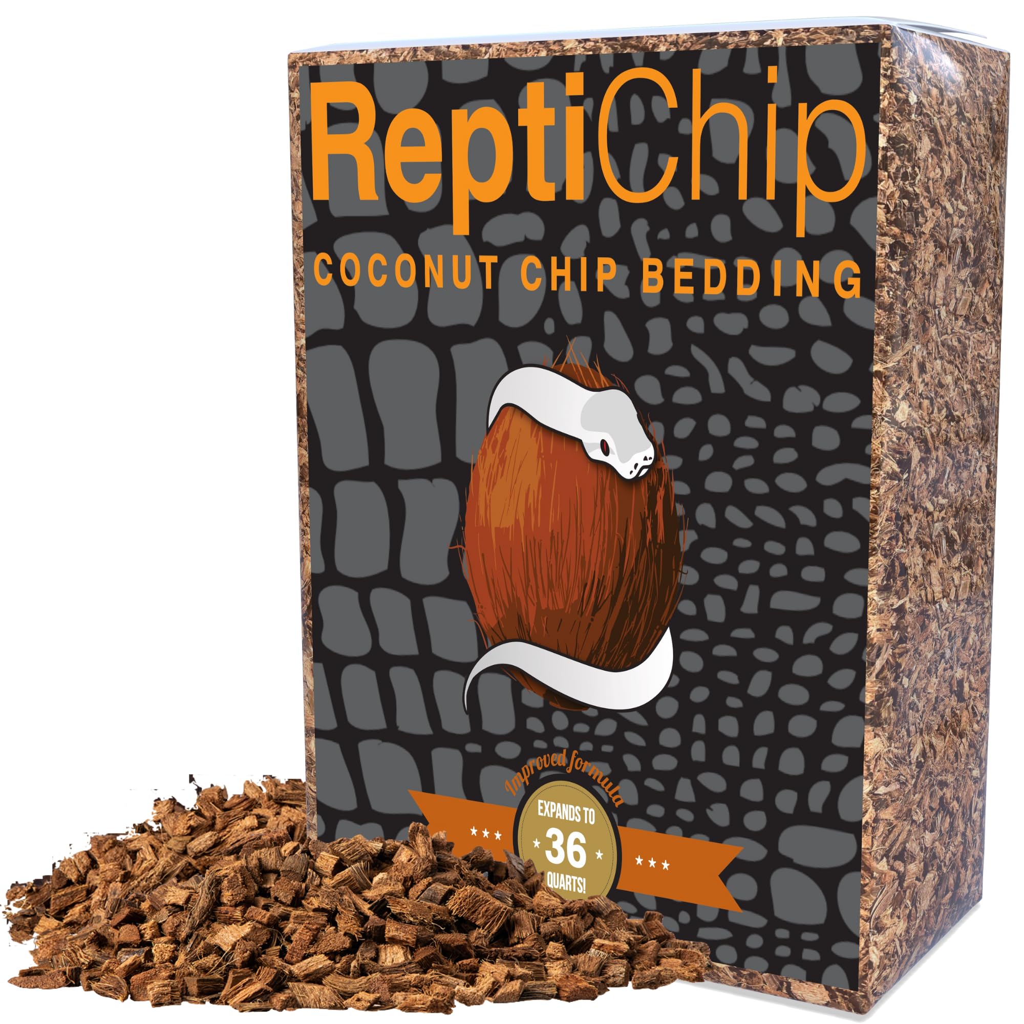 ReptiChip premium substrate ready to use for arid reptile habitats